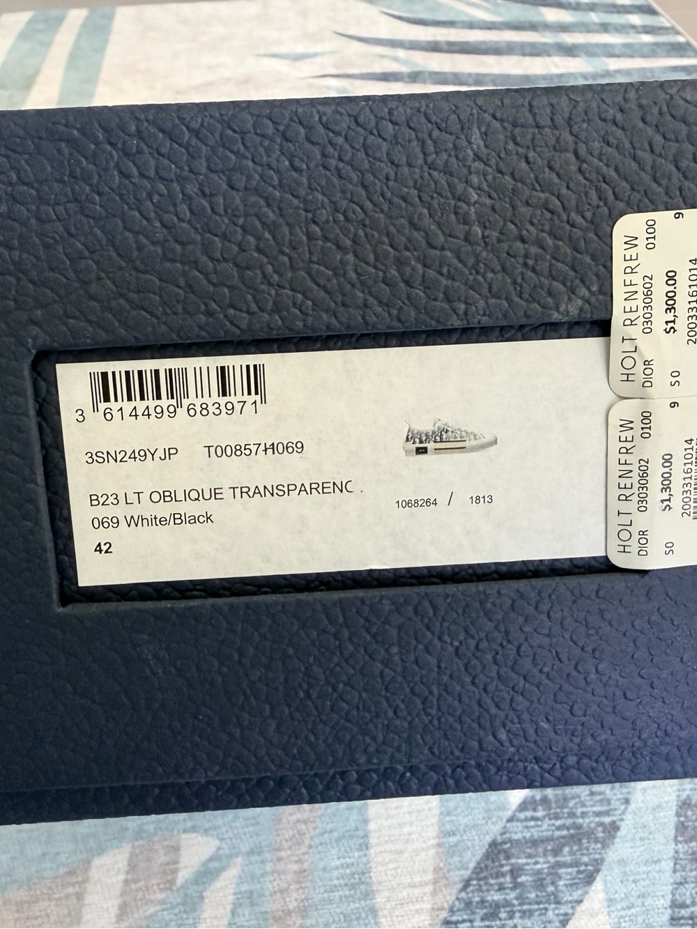 Dior B23 Low Top Sneakers in size 42 - Picture 6 of 6